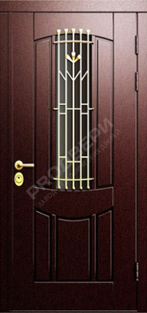 Фотография «Дверь с ковкой №15»